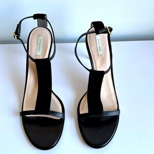 Cole Haan, Black suede « cee sandal » 10.5